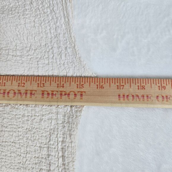 J.Crew Textured Bubble Knit Mockneck Sleeveless Top Women’s Cream Polyester S - Picture 6 of 11